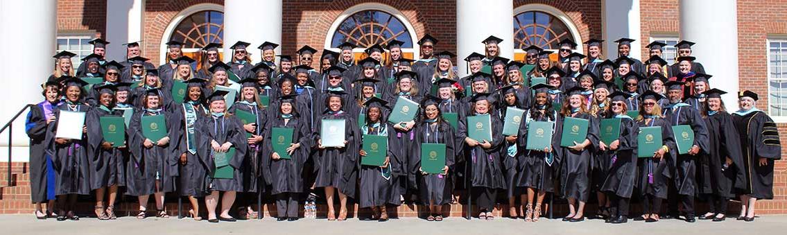 Thomas University Education Department graduated on Commencement Day